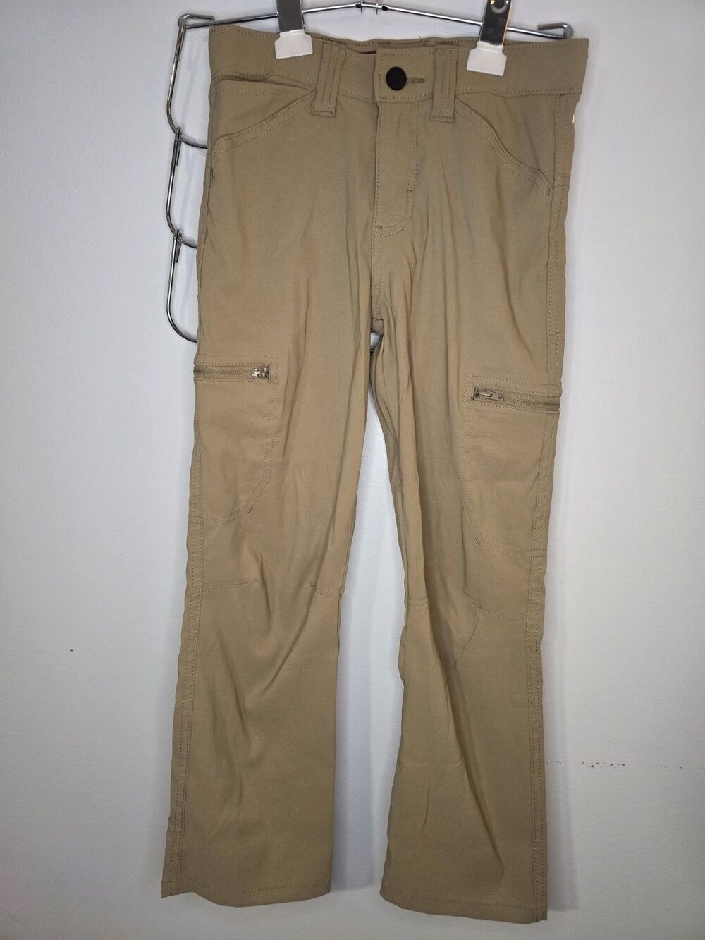 Wrangler ATG Beige Hiking Pants Polyester/Elastane Size 8 Regular Pre-Owned